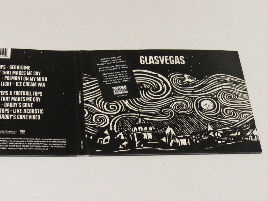 CD Glasvegas edição limitada CD DVD 2008