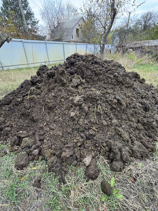 Перегній коровячий кінський гной перегной свіжий старий