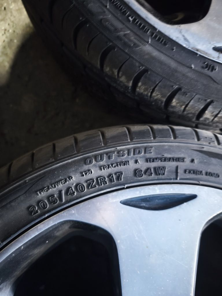 Kia Rio 4x100 17 cali Opel gratis opony