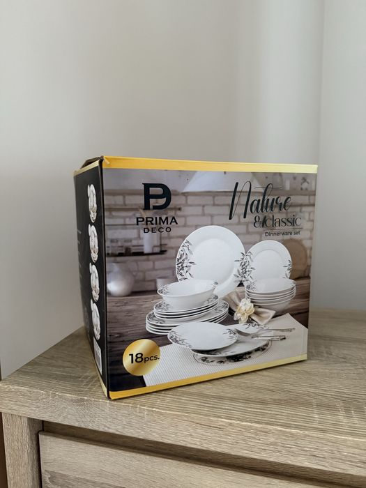 Serwis obiadowy Prima Deco Nature&Classic 18 szt.