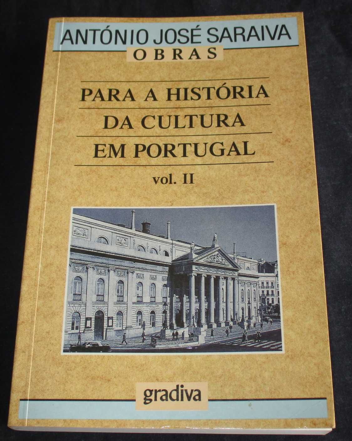 Livro Para a História da Cultura em Portugal II António José Saraiva