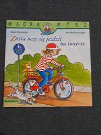 Książka Zuzia uczy się jeździć na rowerze