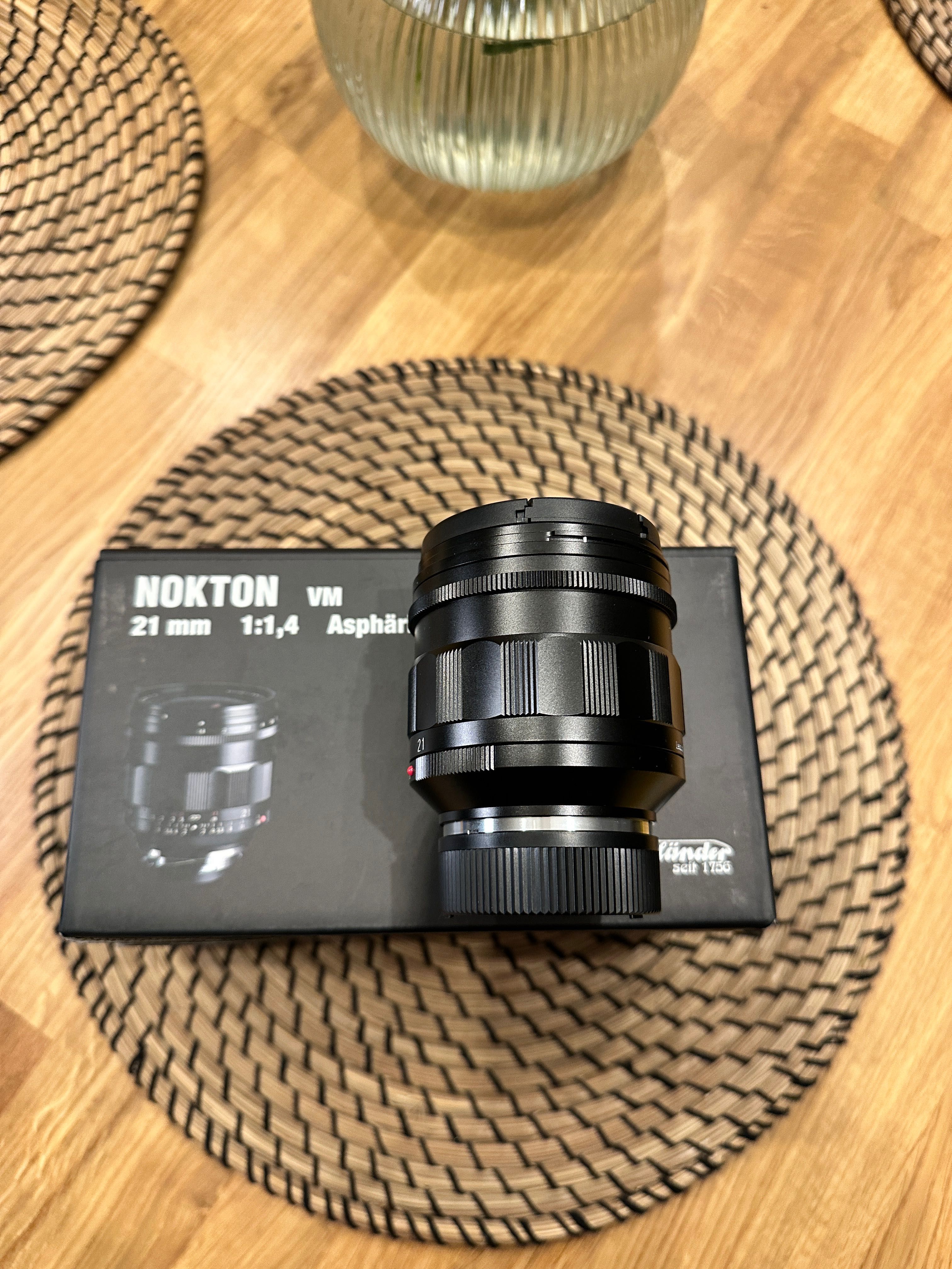 Obiektyw Voigtlander Nokton 21mm F 1.4 Leica M jak nowy!