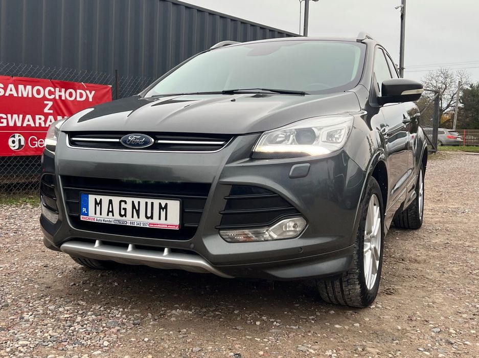 Ford Kuga 2.0 TDCi 180 KM 4x4 Ksenony Ledy Panorama PDC Skóry