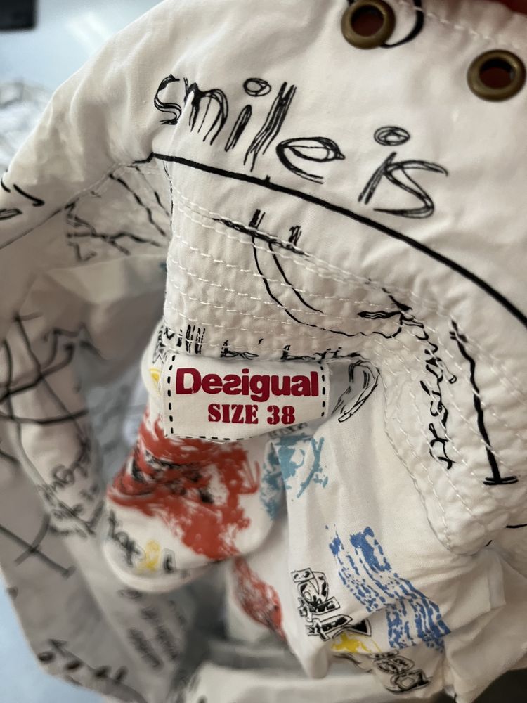 Desigual trencz płaszcz - sukienka 38