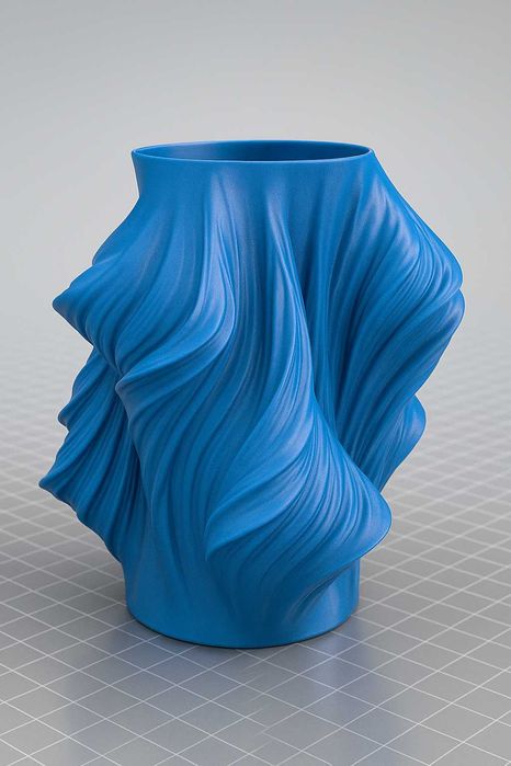 Designerski wazon 3D, z eko PLA, LIMIOTWANA SERIA