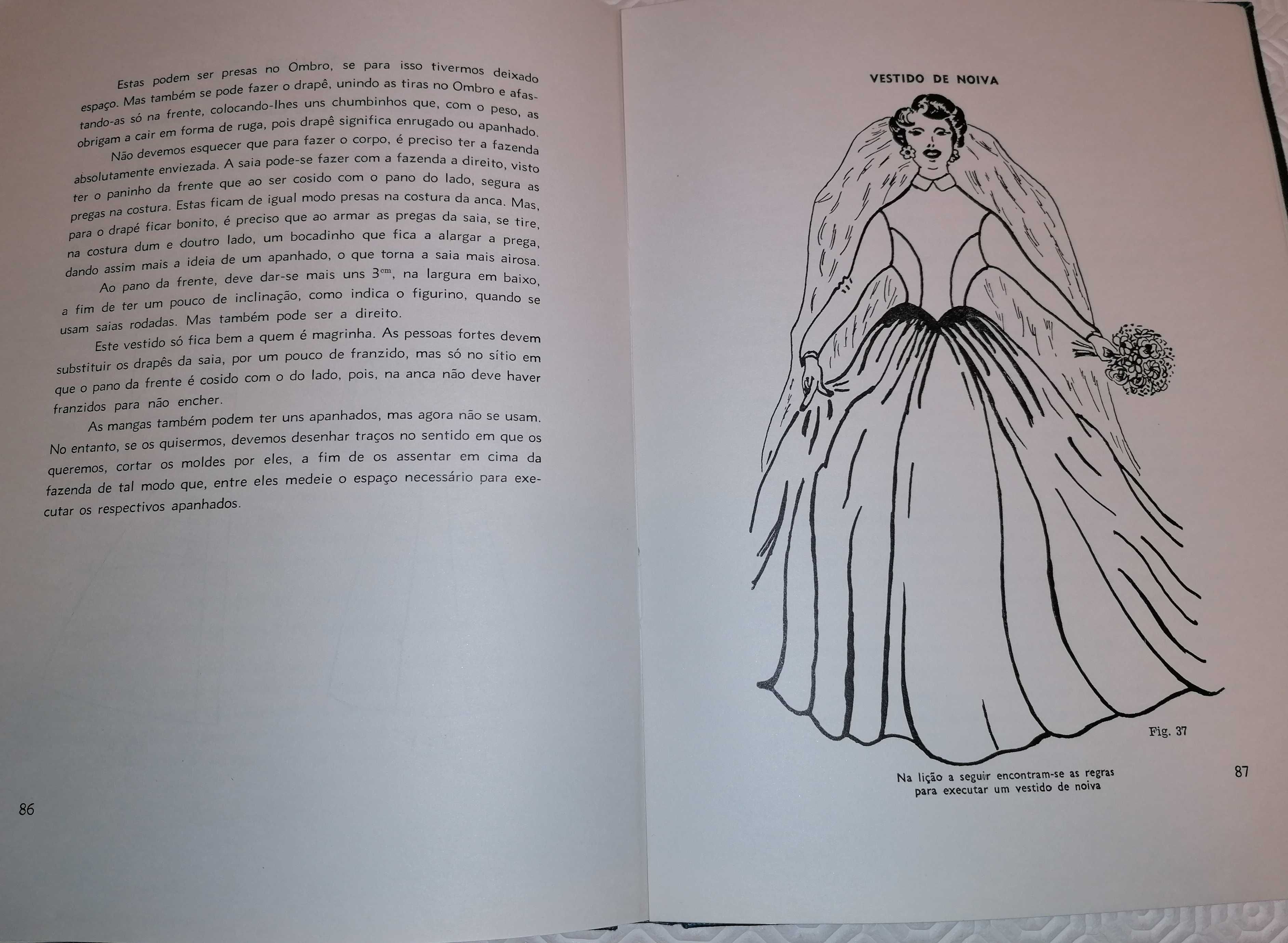 Livro "Curso de Corte", de 1961, (vintage), por 10€