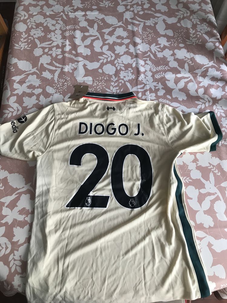 Camisola Diogo Jota Liverpool 22/23 NOVA.  L