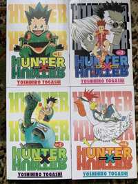 Hunter x Hunter manga 1-4