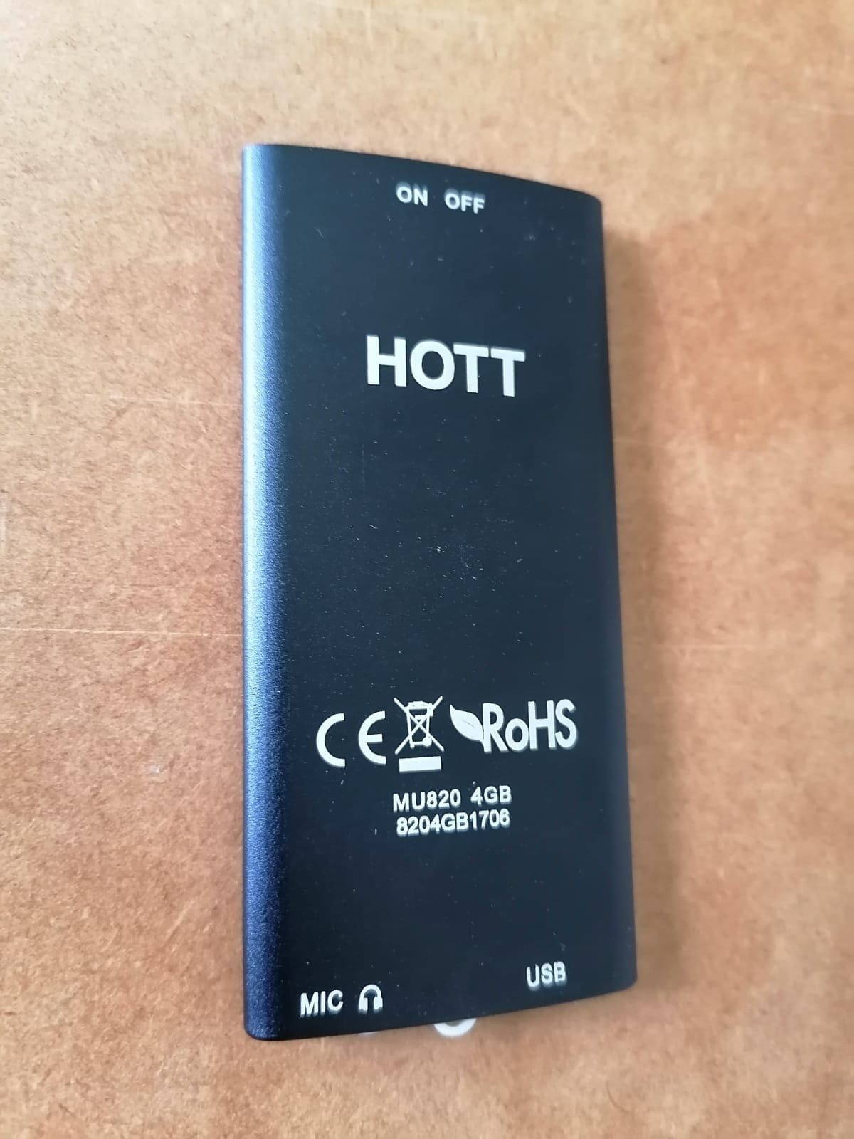 MP3 MU820 HOTT music player