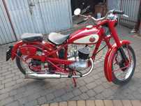 Nymans Verkstader NV30 200cc 1952r  MOTOCYKL ZABYTKOWY(Nie Mz Wsk Dkw)