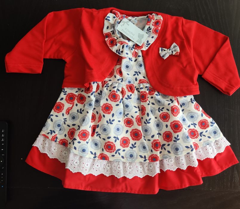 Vestido de bebé ( 2 peças)