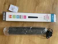 Lampa wiszaca cob szynowa czarna 30 cm