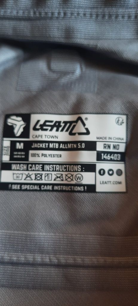 Kurtka przeciwdeszczowa Leatt MTB AllMtn 5.0
