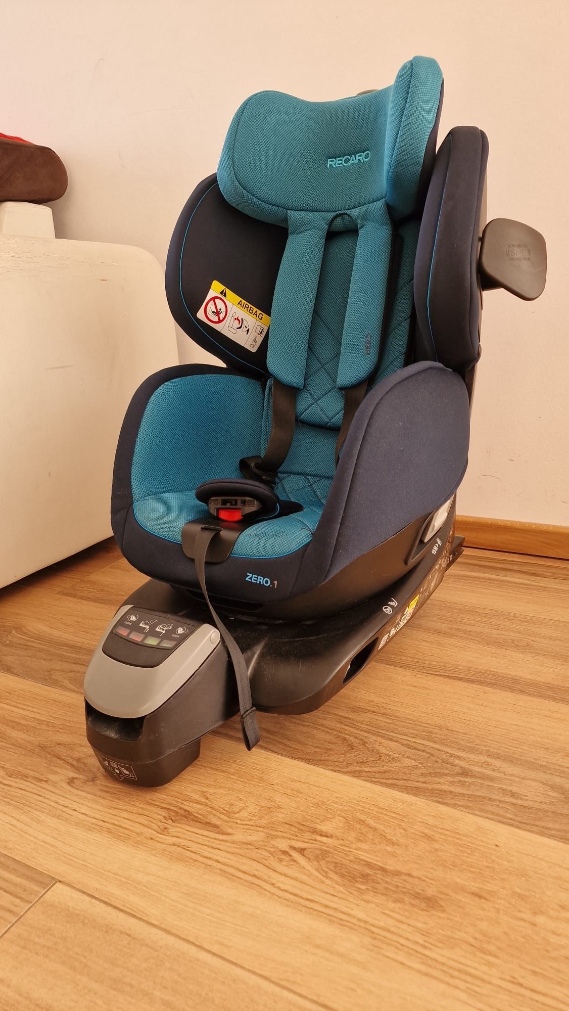 Recaro Zero1 I-Size fotel obracany 360 stopni 0-18kg