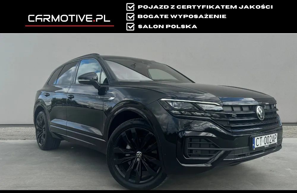 Volkswagen Touareg Serwis ASO, Super stan , Bogate wyposażenie , R-Line