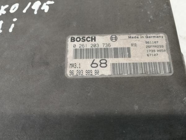 Centralina motor / ECU CITROËN Saxo (S0, S1)