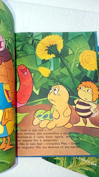 Livros Antigos da Abelha Maia