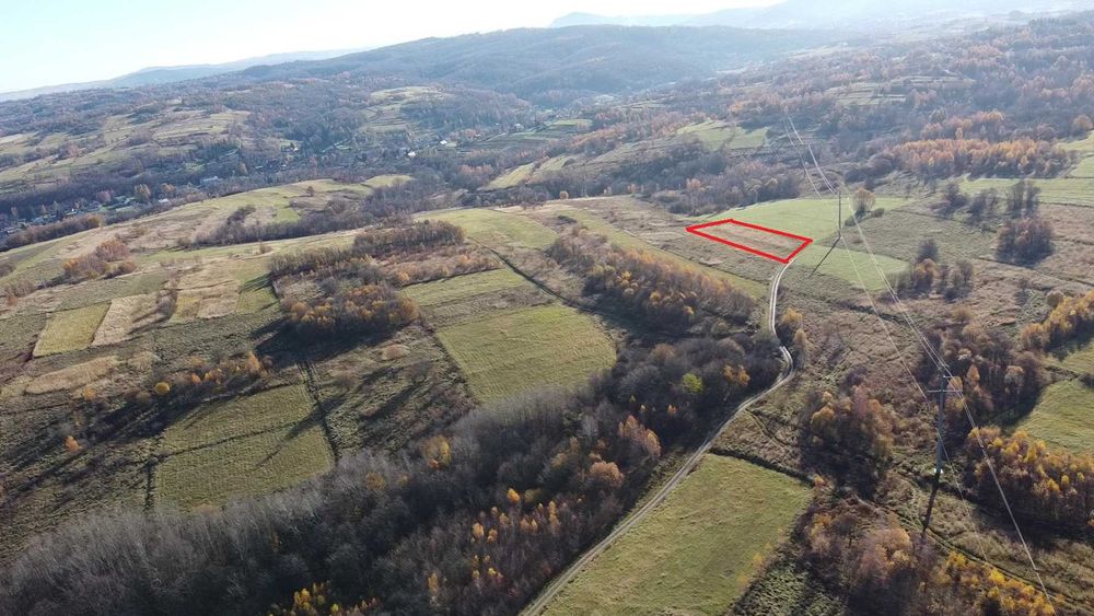 Widokowa działka 35 ar Makowiska