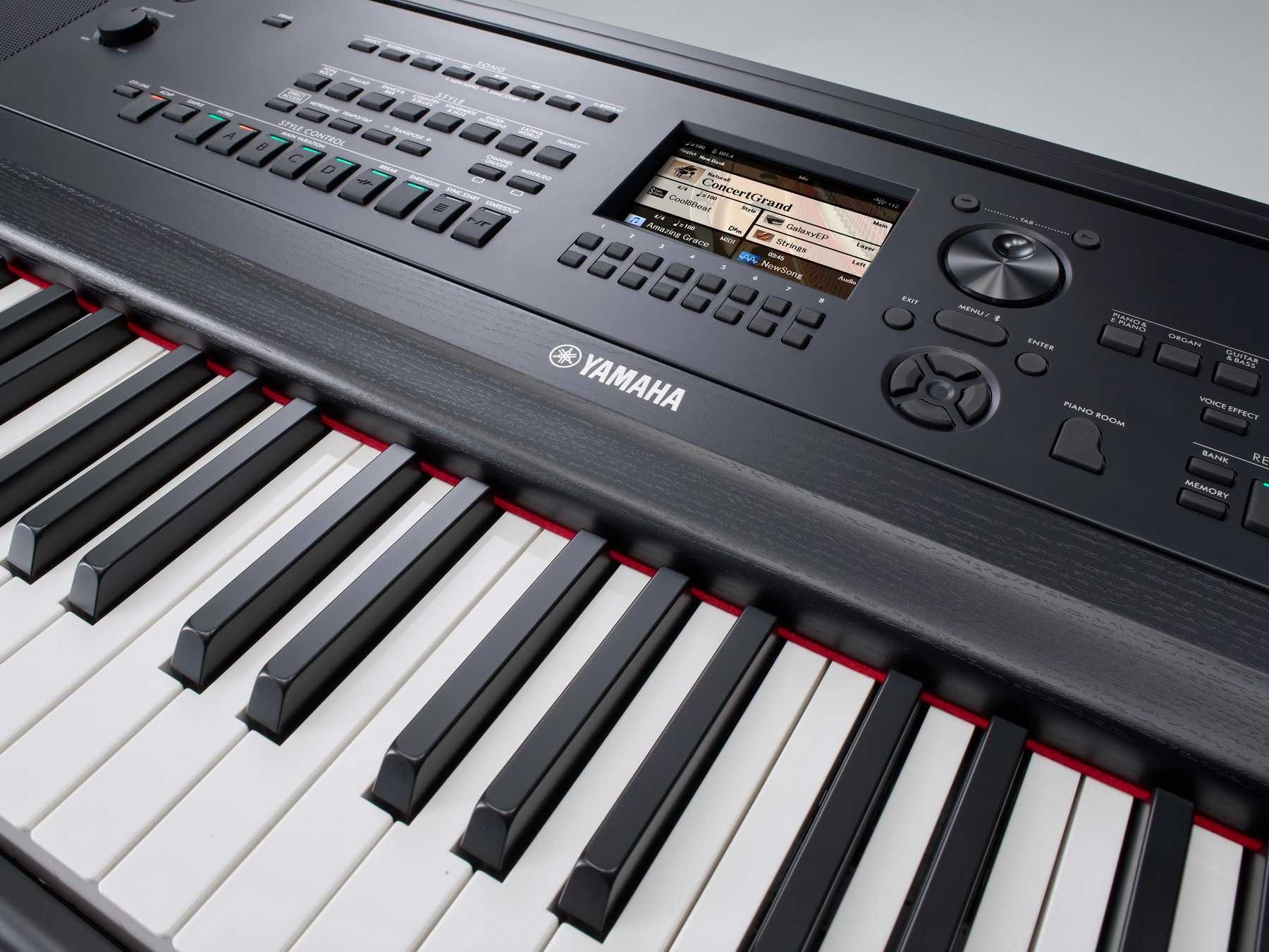 Yamaha DGX-670 Czarne Pianino i Keyboard / Aranżer w jednym