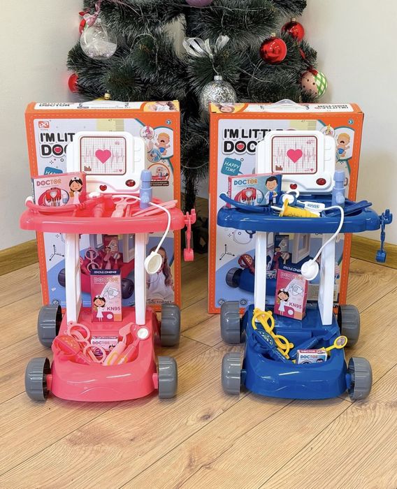 Набір лікаря 8837 столик, ЕКГ, звук, світло, тече вода, аксесуари