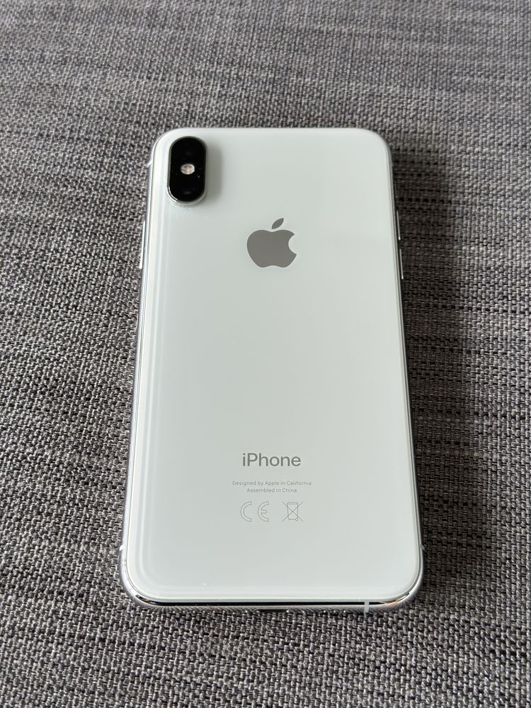 iPhone XS 64GB Silver stan idealny