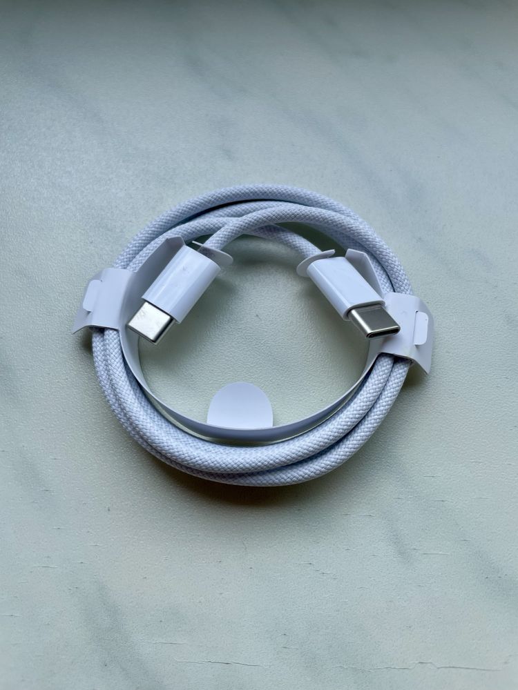 Orginalny kabel Apple Kabel USB-C na USB-C Tkany 1 m iPhone