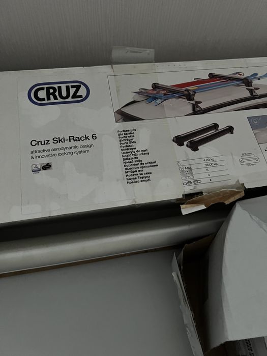 Кріплення лиж/сноубордів Cruz Ski Rack Dark 6