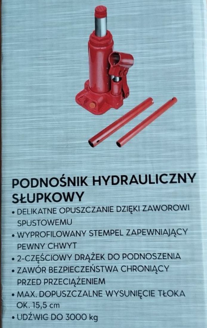 podnośnik słupkowy 3t hydrauliczny