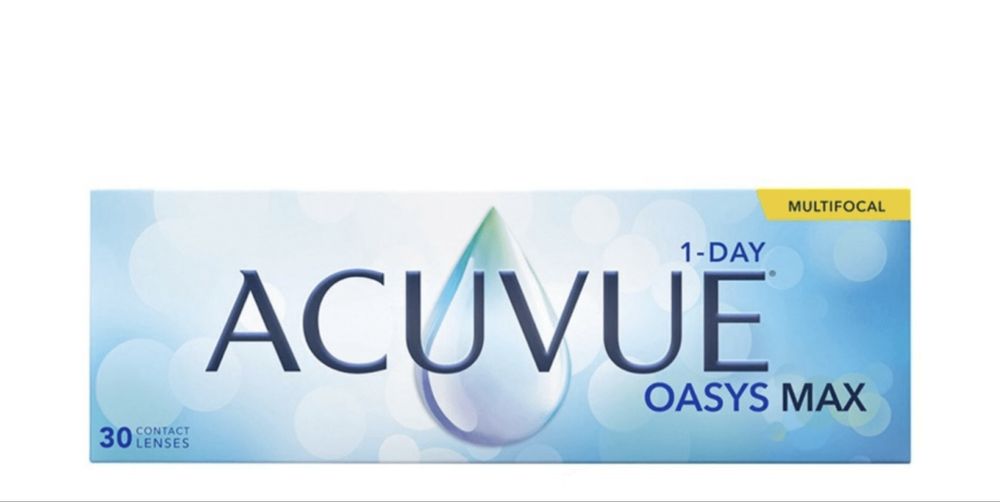 1 day Ac. Oasys MAX multifocal - 1 sztuka - soczewki progresywne