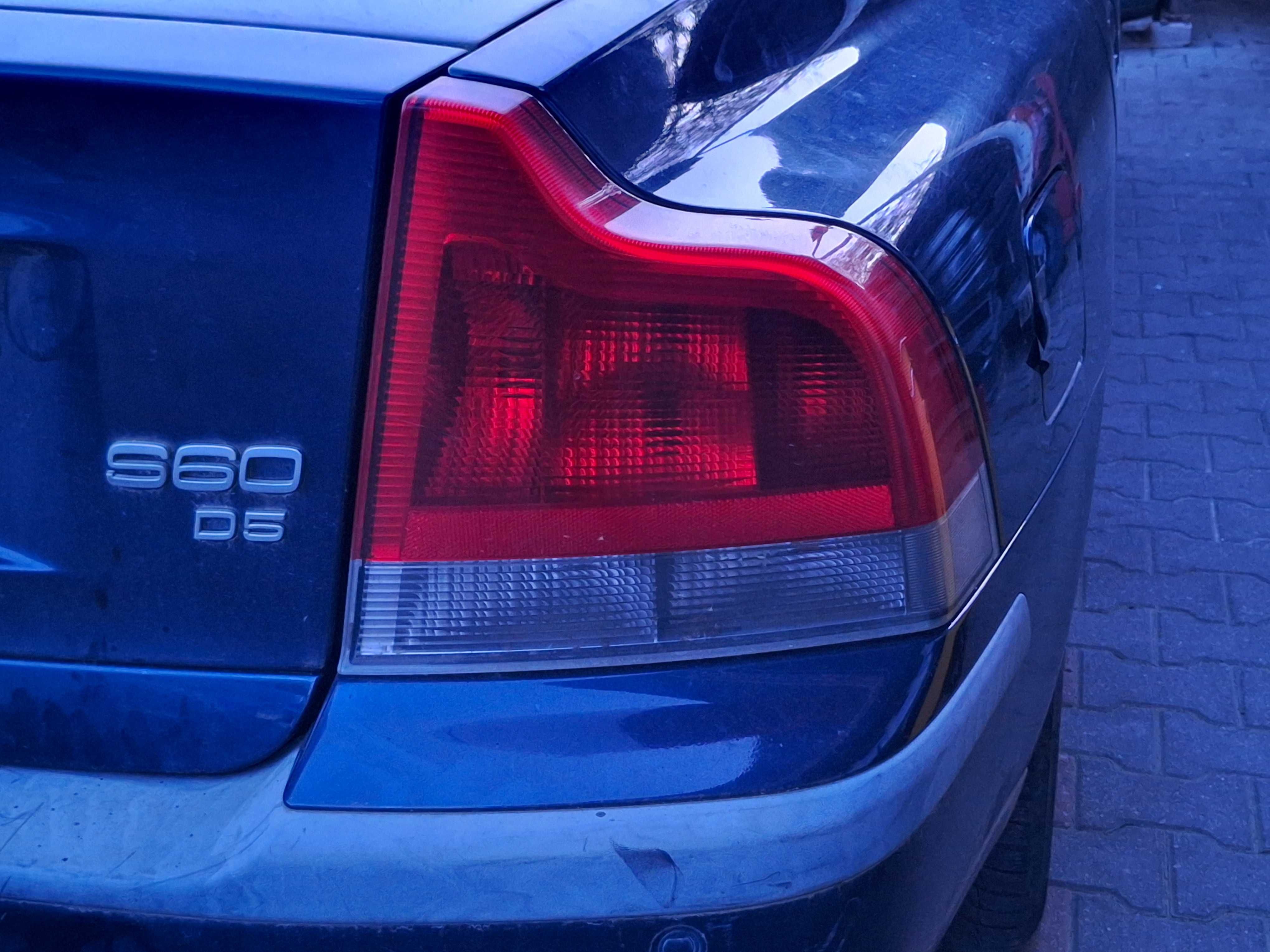 Volvo S60 lampa tył, tylna prawa OE, Europa