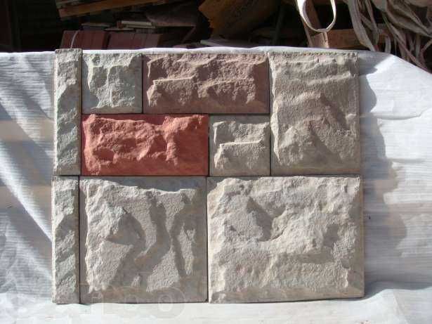 Фасадная плитка " Рваный камень "