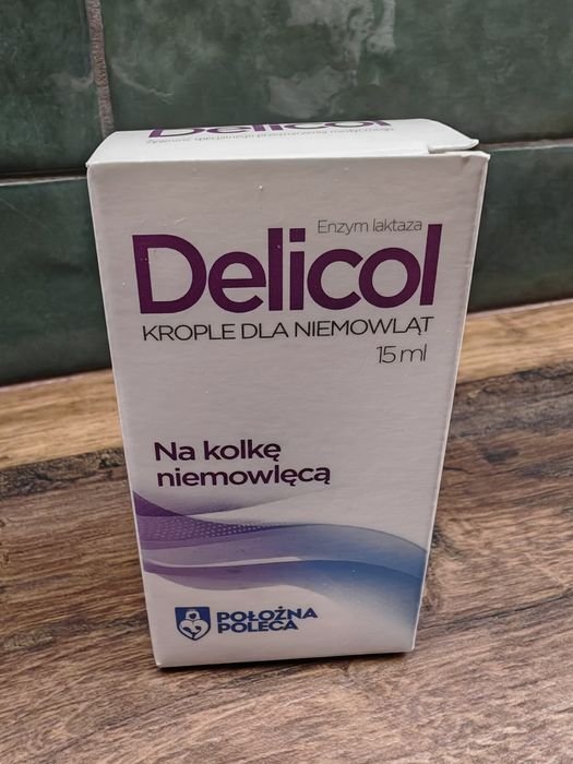 Krople Delicol na kolkę i nietolerancję laktozy