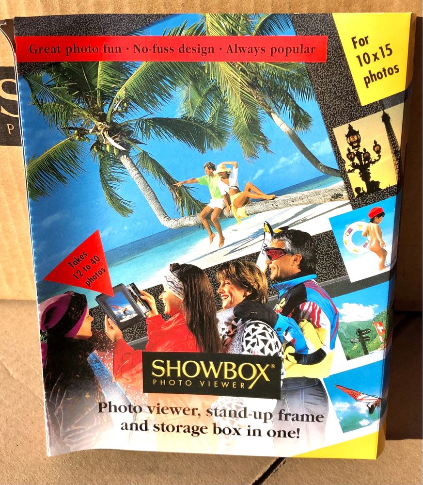 Showbox photo viewer analogowa ramka na 12-40 zdjec 15x10cm