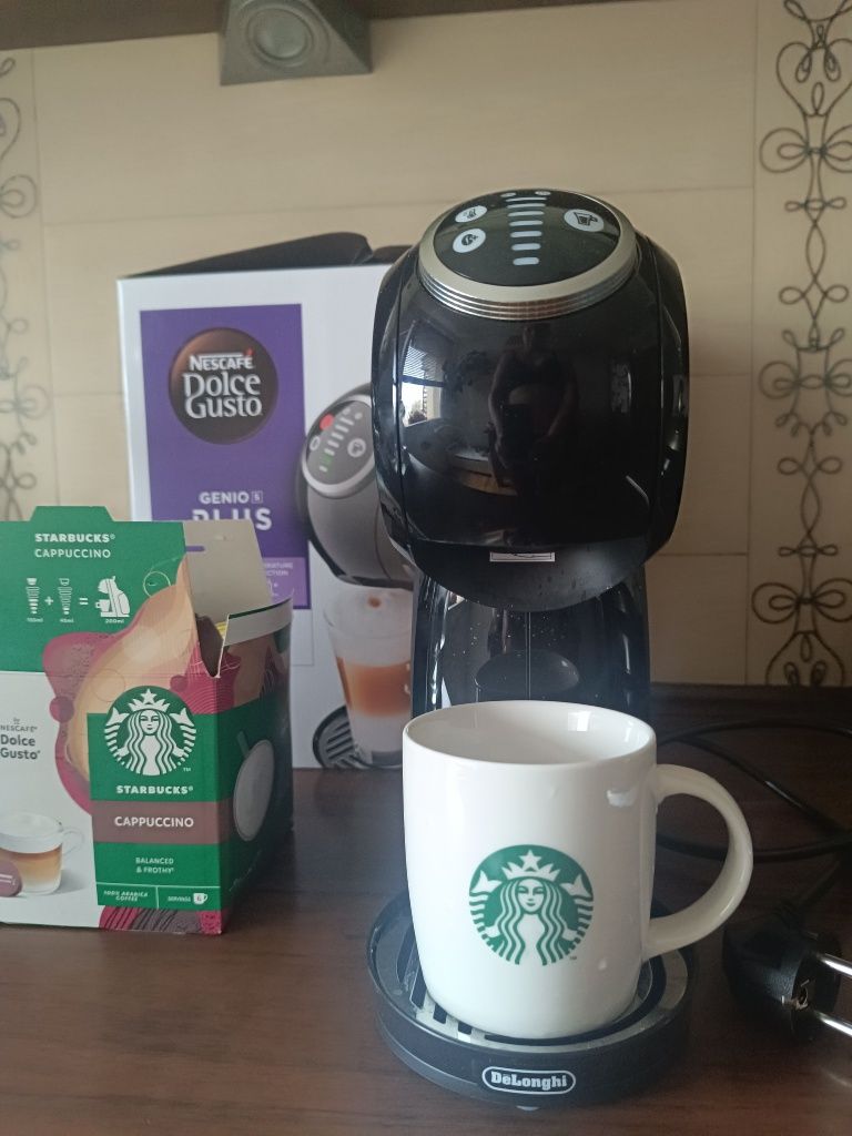 Ekspres na kapsułki Nescafe Dolce Gusto Genio S Plus. NOWY