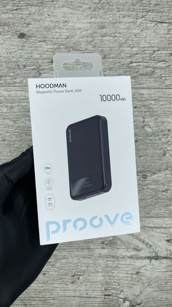 Оригінальний павербанк Proove 10000 mAh 20w Magsafe for Iphone