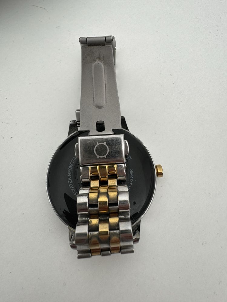 Smartwatch One Prateado e Dourado