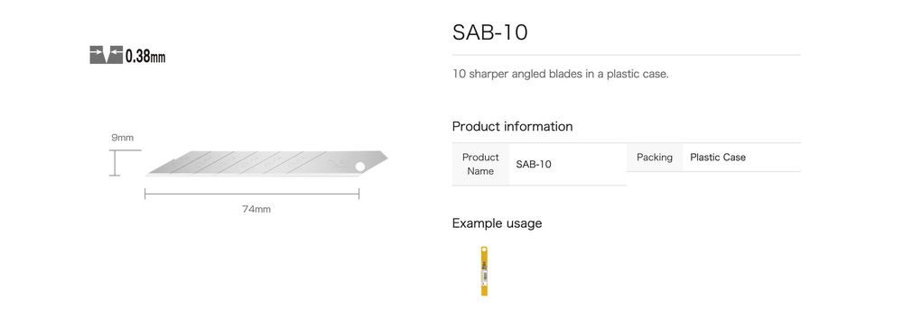 Ножи OLFA Japan под стандартное лезвие 9 мм Snap-Off Blade Cutters
