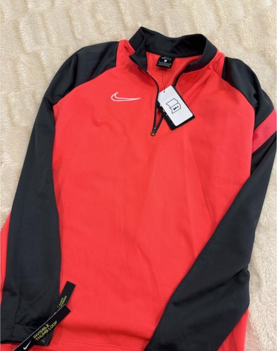 Кофта жіноча спортивна nike academy pro drill top orange