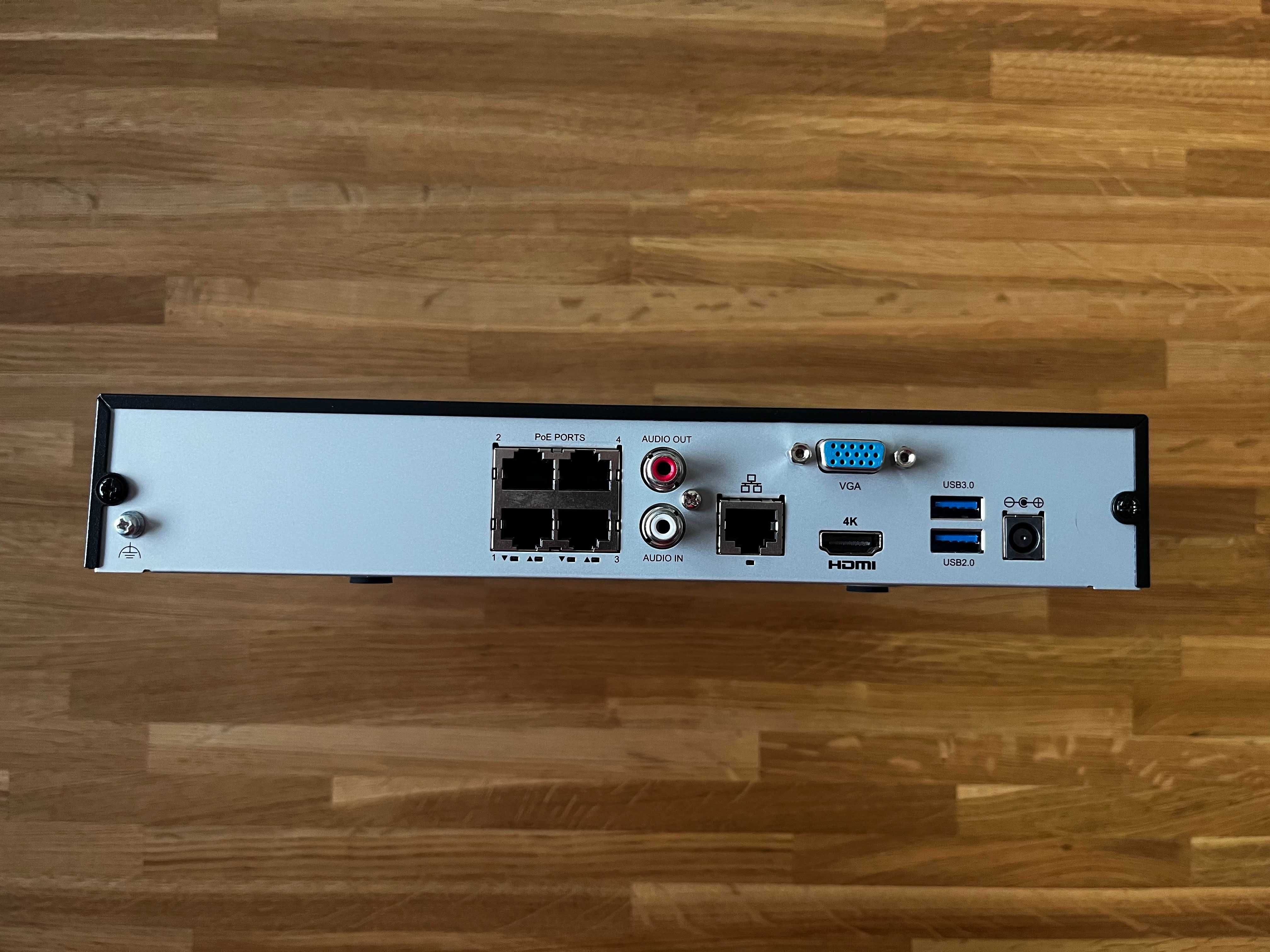 Rejestrator BCS POINT- 4 kanałowy IP PoE -  IPBCS-P-NVR0401-4K-II