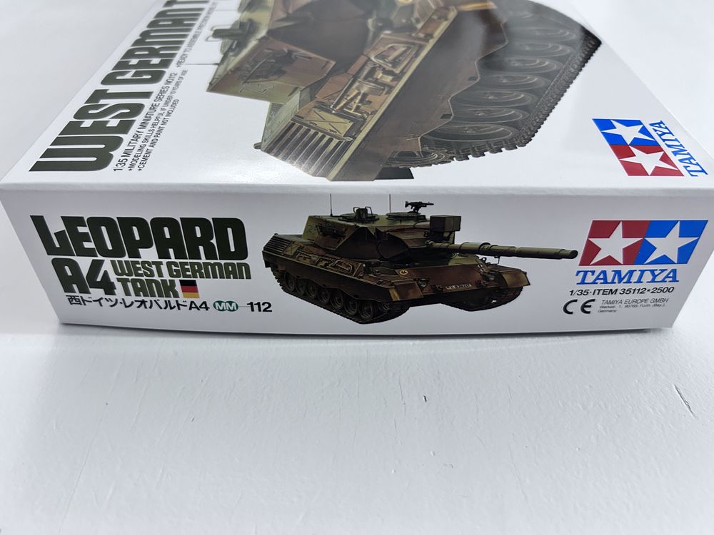Czołg Leopard A4 model Tamiya 35112