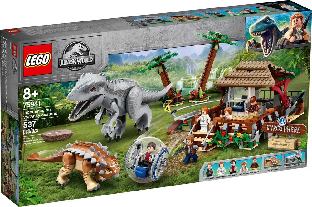 Lego Jurassic World zestaw 75941 i inne