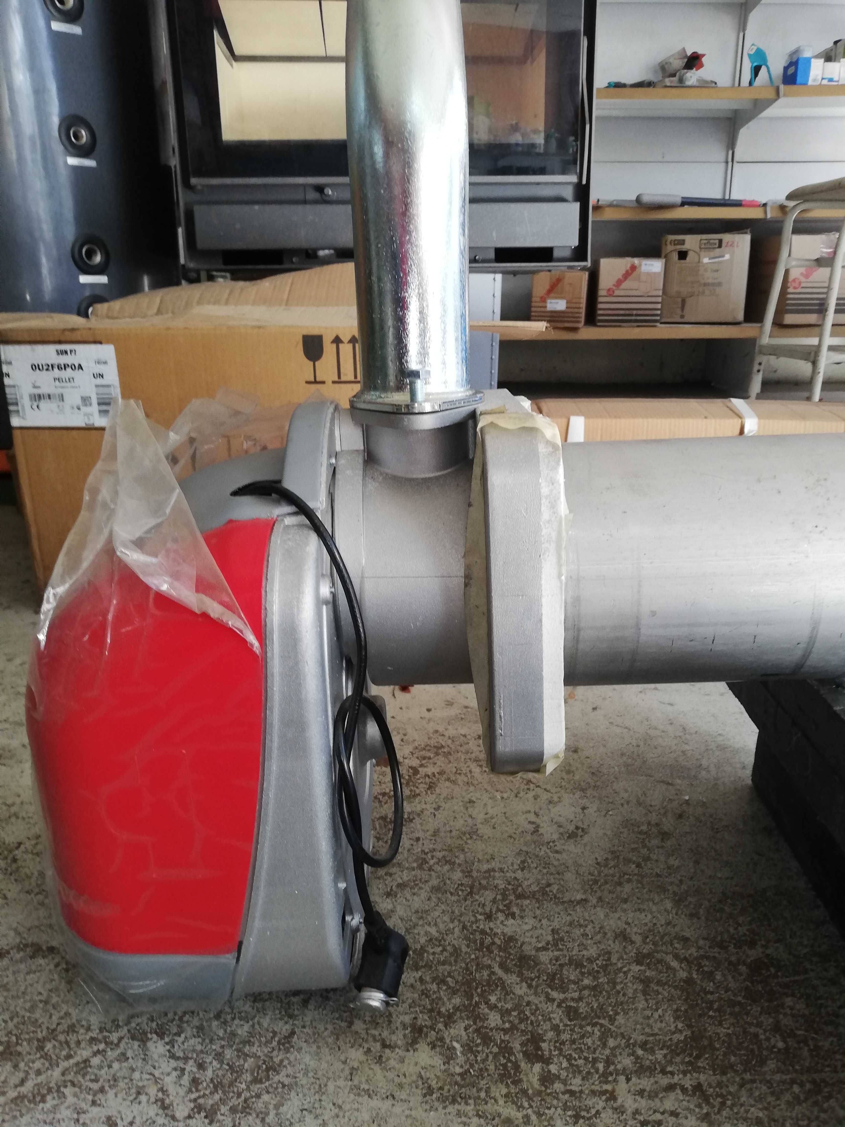 Queimador pellets Ferroli Sun P7 35kw