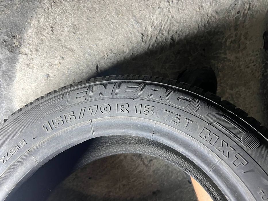 Автошини зимові MICHELIN 155/70/13 (2шт)Колеса,Гума,Скати, Шини)