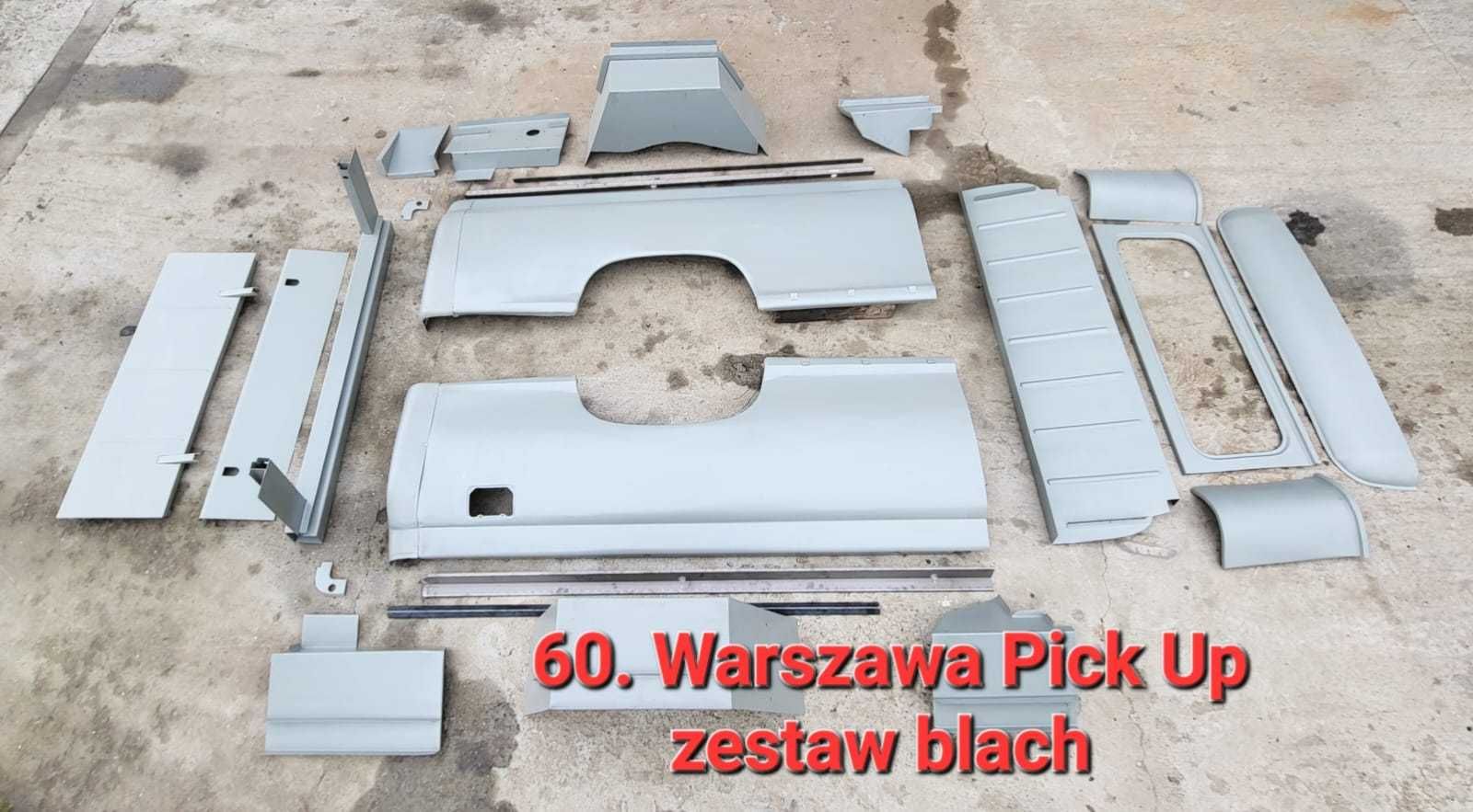 FSO Warszawa Pick Up 223 224 m20 Pobieda zestaw blach reperaturki