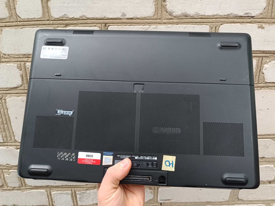 17.3" 6гб відеокарта, ноутбук DELL i7 7820HQ/32/1000gb/P3000 6gb