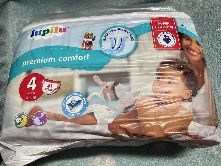 Pieluchy Lupilu 4 Premium Comfort - 8-16kg ,41 sztuk