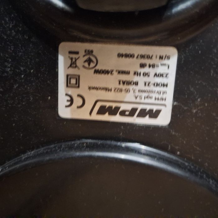 Odkurzacz wodny MPM Bora 1