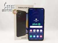 Telefon Samsung Galaxy A34 5g 6gb/128gb, kartonik, igła stan!