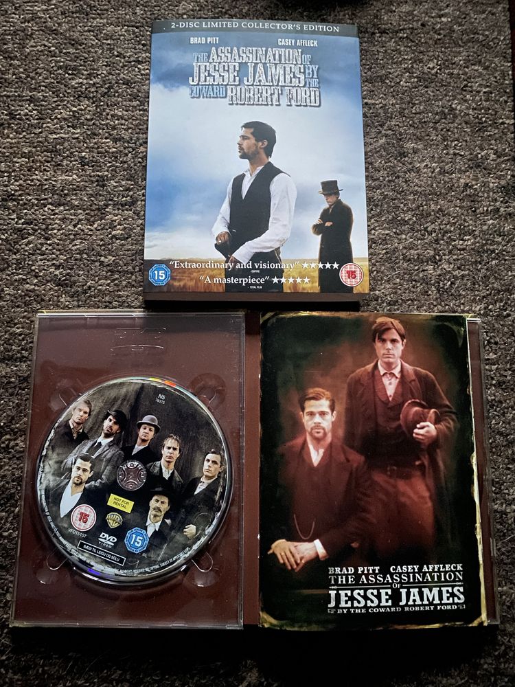 Zabójstwo Jesse’ego Jamesa przez tchórzliwego Roberta Forda 2DVD